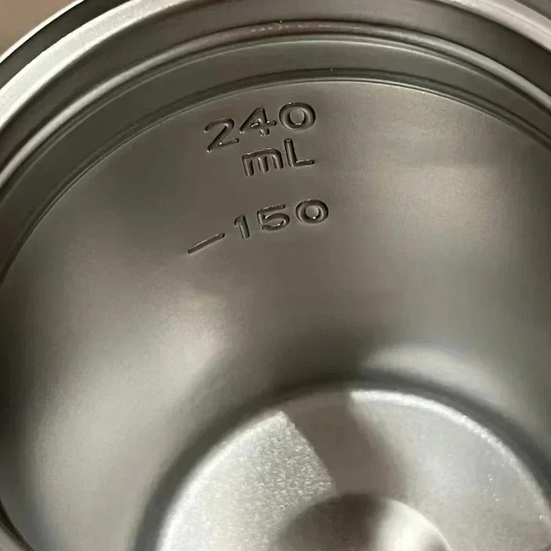 stainless steel water bottle (240 ml)