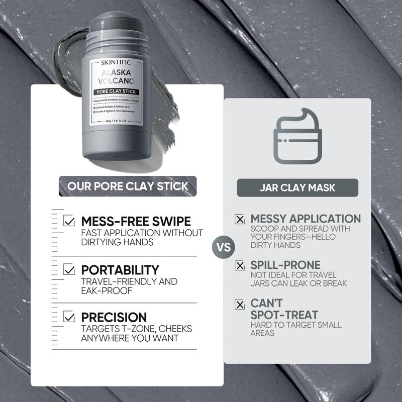 Alaska Volcano Pore Clay Stick