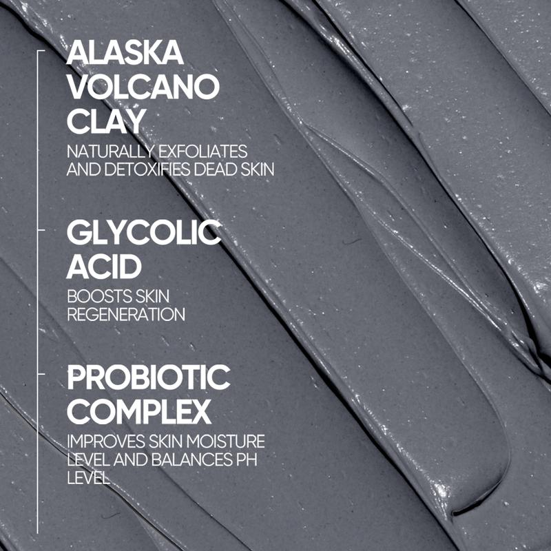 Alaska Volcano Pore Clay Stick