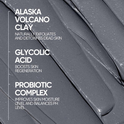 Alaska Volcano Pore Clay Stick